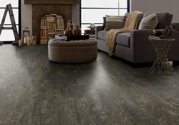 Advance Charcoal Polished Porcelain Floor And Wall Tile Per Square Meter 1