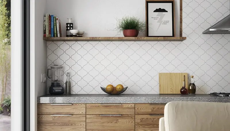 Alhambra Glossy White Tile – Individual Unit 1