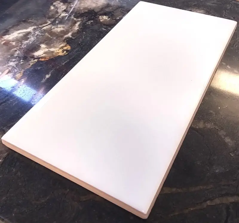 Brilliant Glossy White Tile – Per Square Meter 1