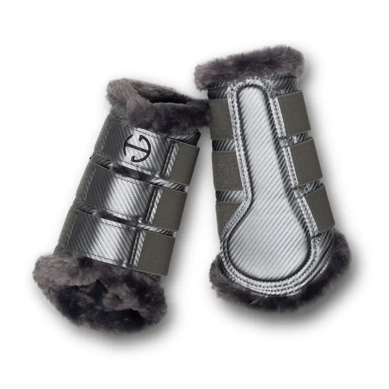 Carbon Tech Platinum Brushing Boots – Metallics Collection 1