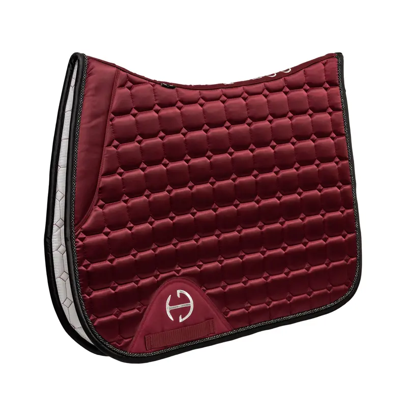 Crimson Rose Satin Classic Jump Saddle Pad 1