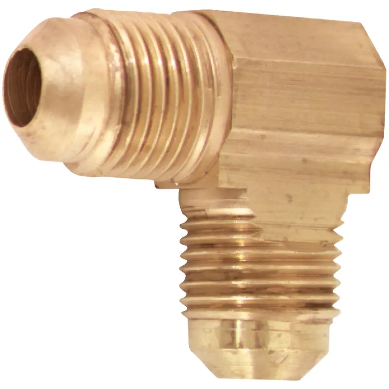 Do It Low-Lead Brass Flare Elbow – 5/8 In X 5/8 In 90° 2-Way Connector 1