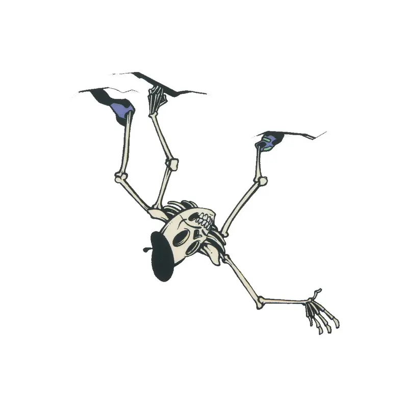 Elevation Skeleton-Themed Vinyl Sticker 1