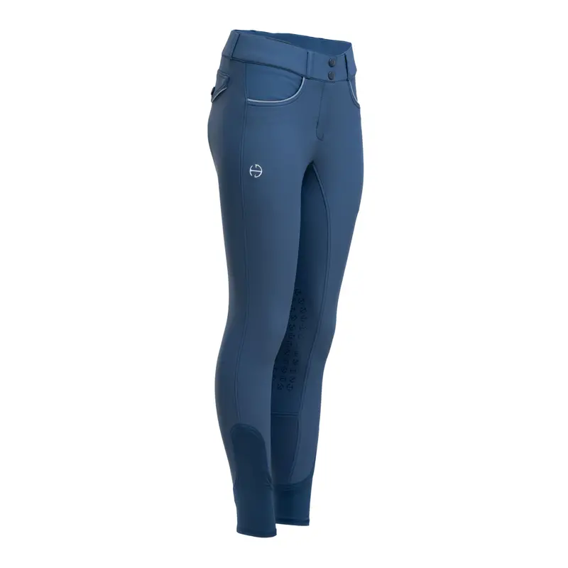 Evolution Dark Denim Knee-Patch Breeches For Riders 1