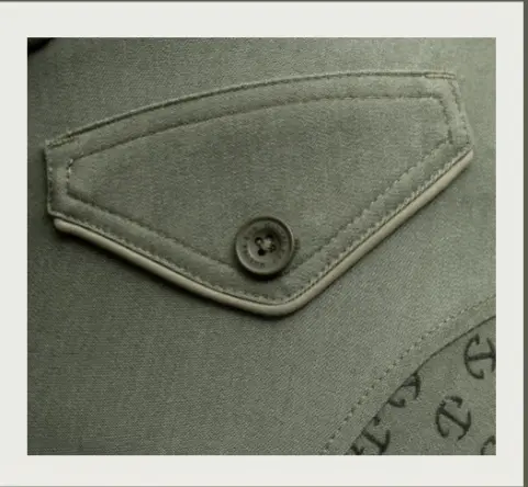 Evolution Heritage Denim Breeches – Olive Full-Seat Style 1