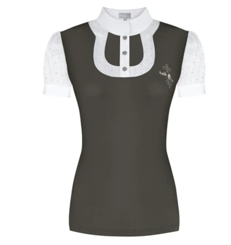 Fair Play Nanna Haze Olive Show Shirt For Riders 1