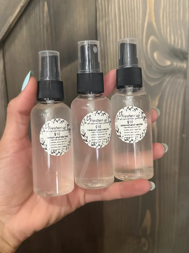 Freshen Up: All-Natural Hair Perfume Mist 1