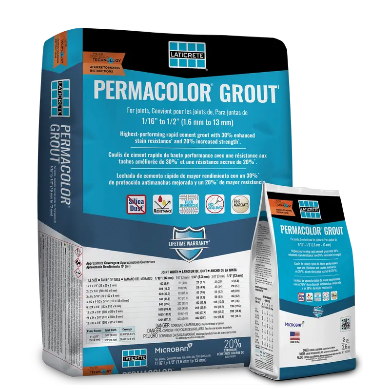 Laticrete Permacolor® Grout – Sanded, Color-Stable Formula, 5 Kg 1