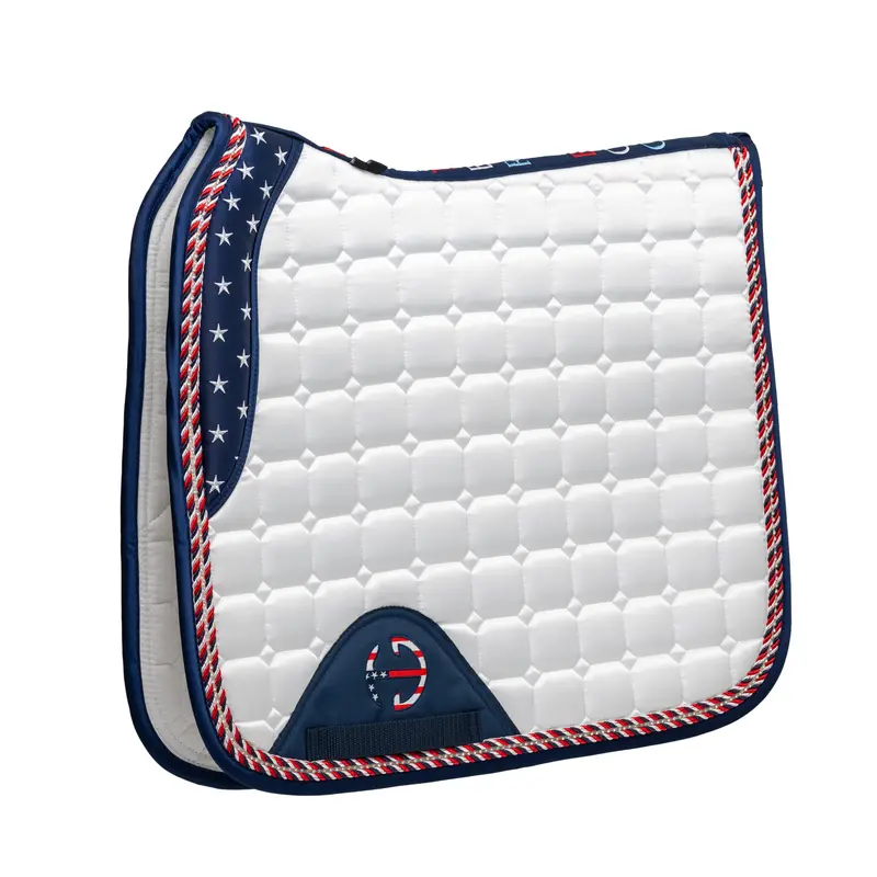 Limited Edition Team Usa Full-Size Satin Dressage Saddle Pad 1