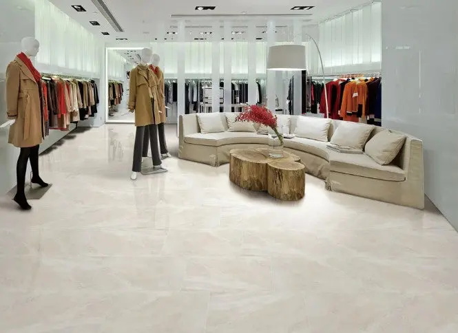 London Ivory Porcelain Tile - Sold By Square Meter 1