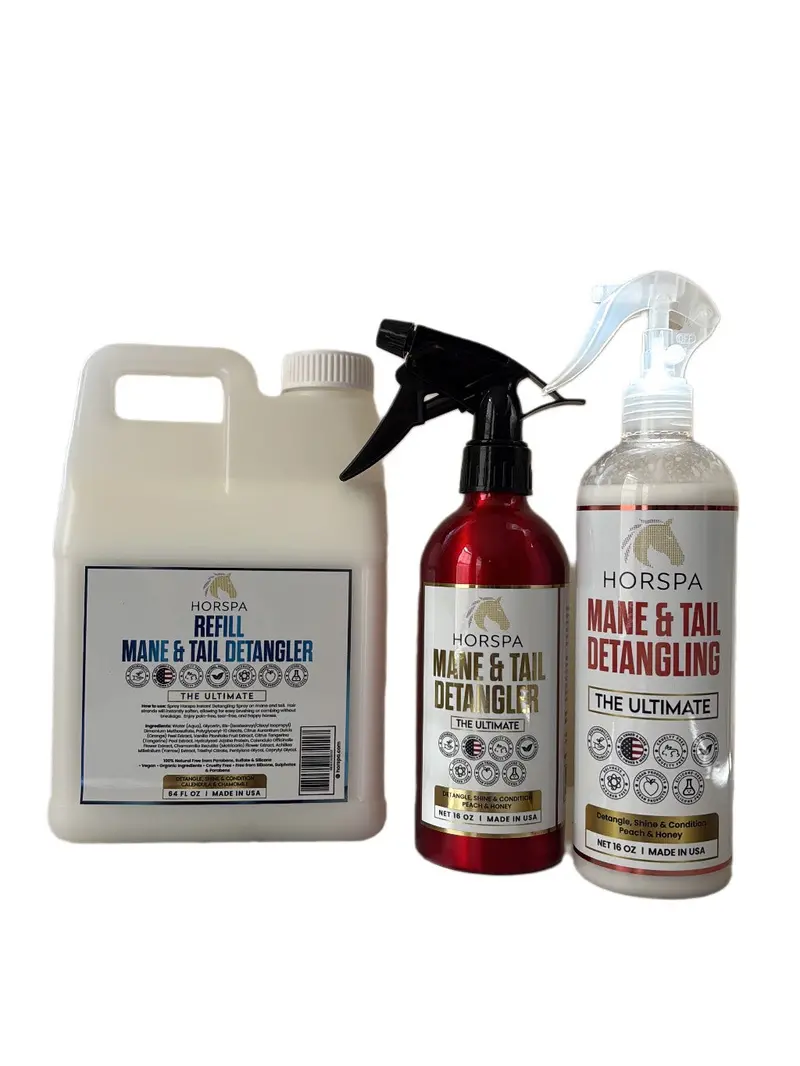 Mane & Tail Detangling Spray: Peach & Honey Infusion – The Ultimate Formula 2