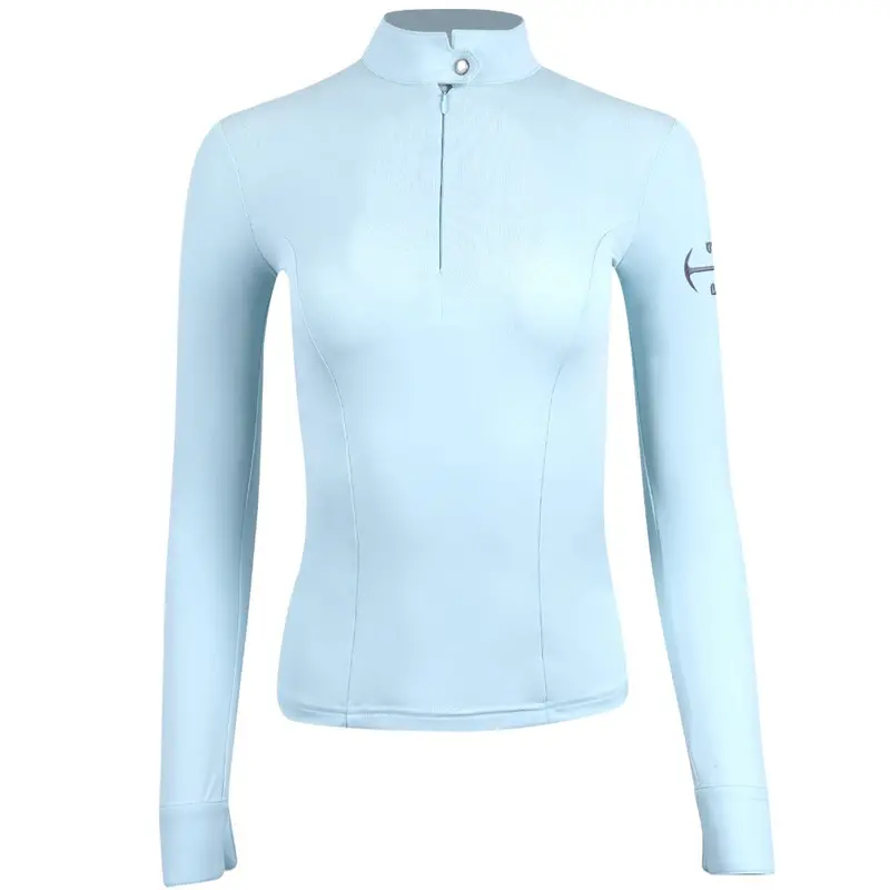 Nadia Long-Sleeve Equestrian Shirt 1