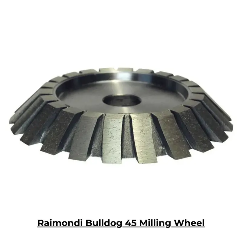 Raimondi 45-Degree Bevel Grinding Wheels For Edge Profiling 2