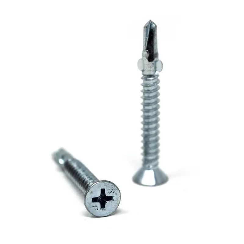 Rapid Recess Rrscr80 Self-Drilling Screws: 1 5/8" Wood-To-Metal Fasteners 1