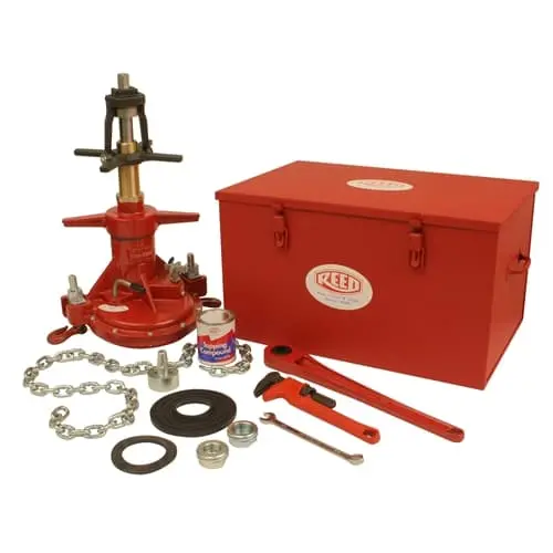 Reed Tm1100 Direct-Tap Machine — Drills And Taps 3/4"–1" Awwa-Compliant Pipe 1