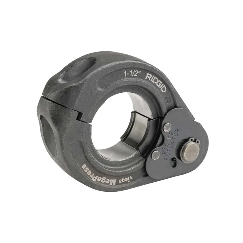 Ridgid 1-1/2" Megapress Fittings — Pre-Formed Press Rings For Reliable Connections 1