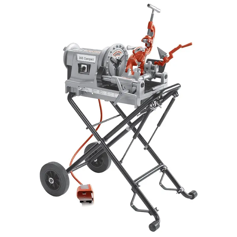 Ridgid 300 Compact Pipe Threader With Integrated 250 Stand 1