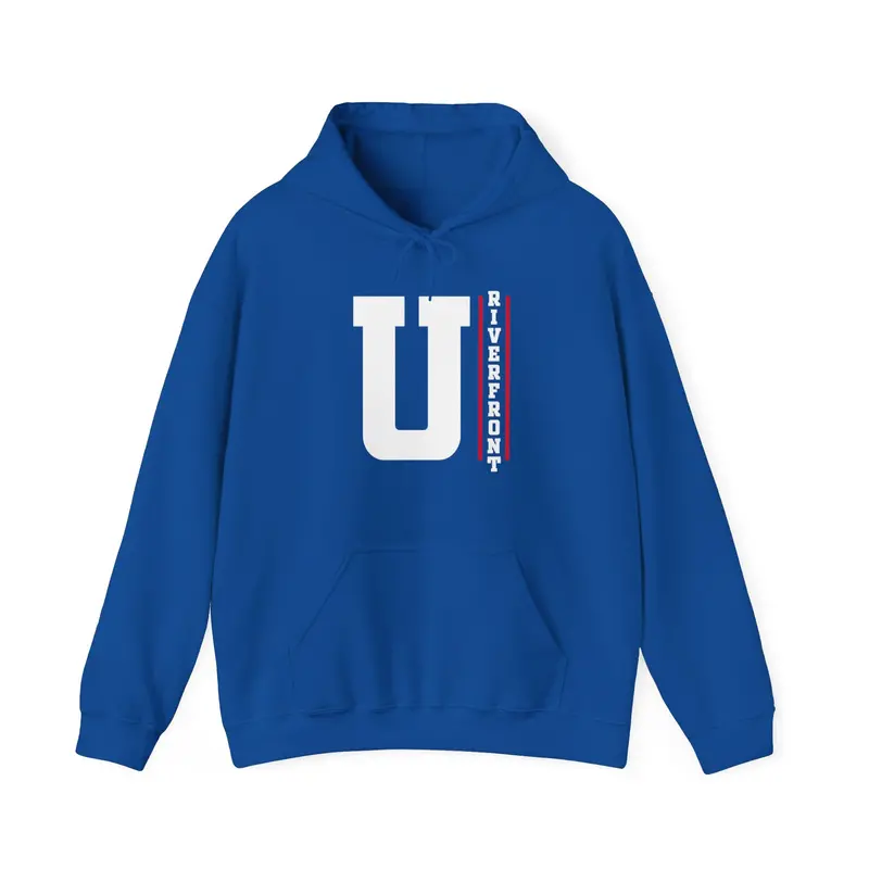 Riverfront U Hoodie – Oversized Pullover With Kangaroo Pocket 5