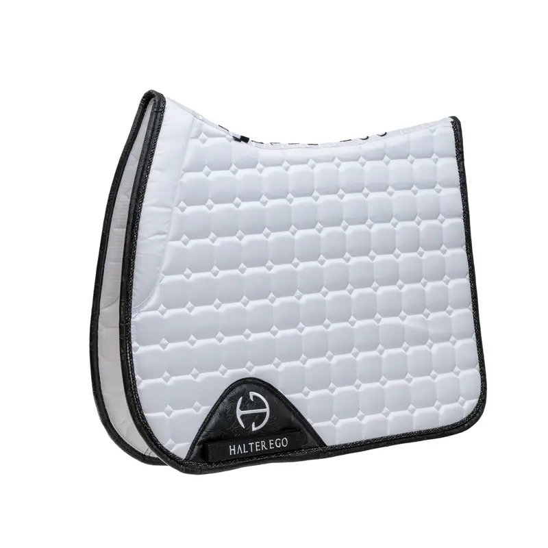 Romance Collection Clear Round Satin Jump Saddle Pad 1