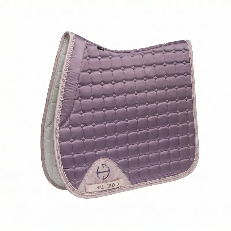 Romance Collection Orchid Mist Satin Jump Saddle Pad 1