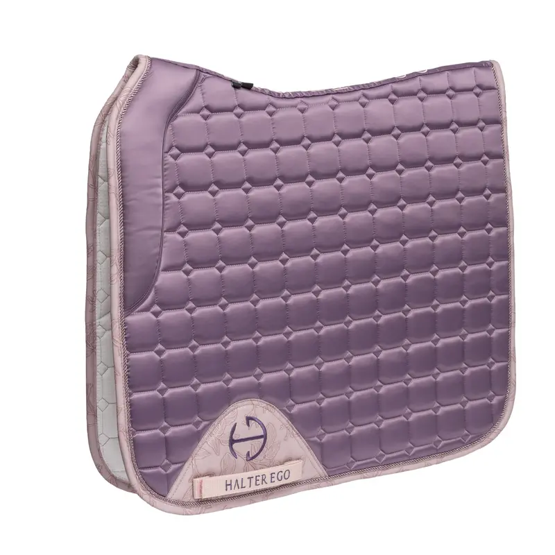 Romance Collection Satin Dressage Pad – Orchid Mist (Full) 1