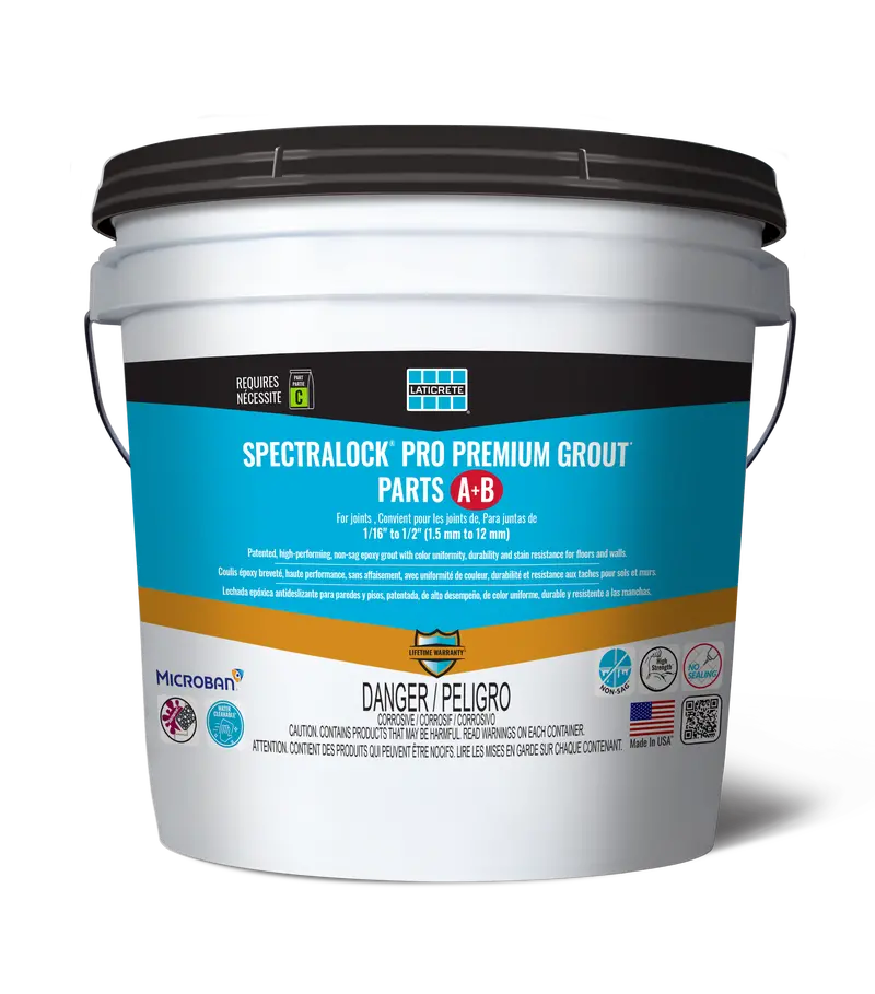 Spectralock® Pro Premium Grout – Two-Part Epoxy System (A + B) 1
