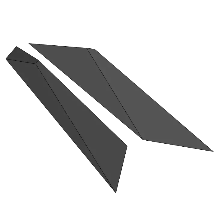 Standard Bunny Ears Cutout #05 – 40×5 Inches 1
