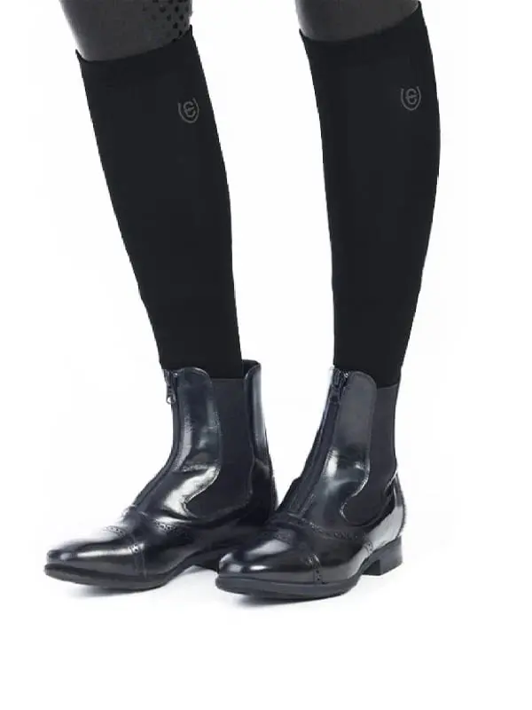 Stockholm Bamboo-Blend Riding Top – Sleek Black 1