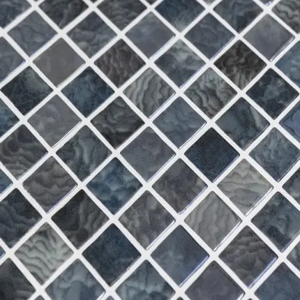 Vanguard Square Arrecife Iridis Grey Tile Sheet 1