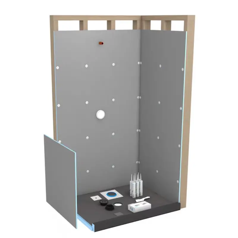 Wedi Fundo Primo Shower Base Installation Kit 1