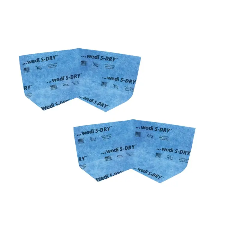 Wedi S-Dry Preformed Waterproof Corner Profiles For Shower Walls 1