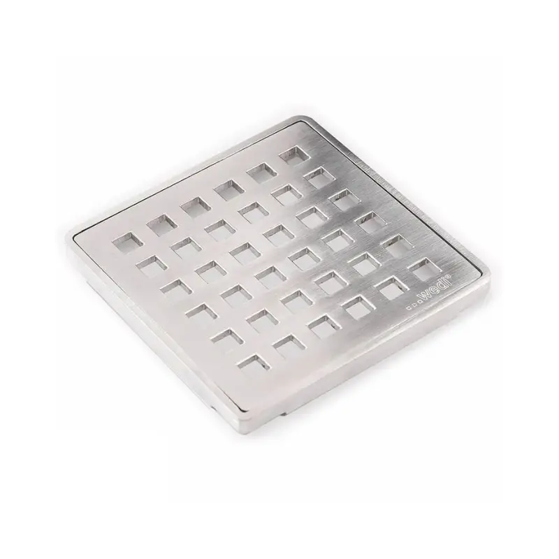 Wedi Square-Design Point Drain Cover 1