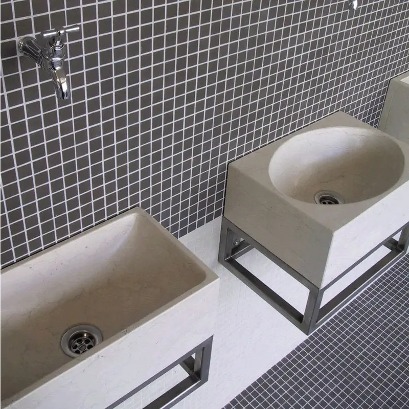 Winc Charcoal Glass Mosaic Tile Per Square Meter 1
