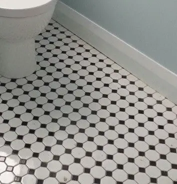 York Octagon & Dot Gloss Wall Tile - Sold By Sheet 1