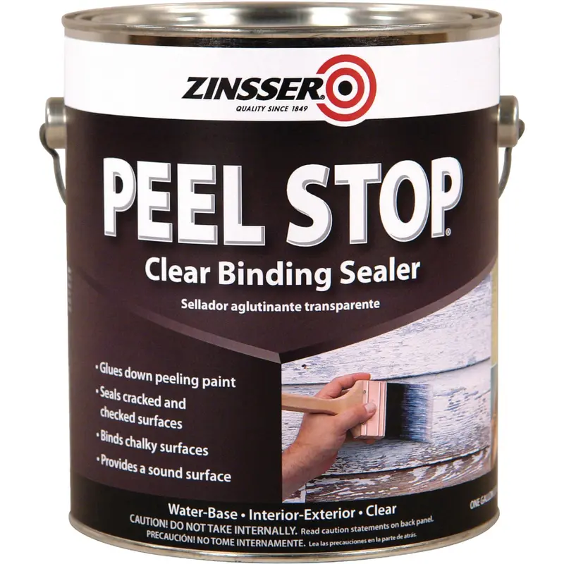 Zinsser Peel Stop Clear Binding Primer – 1 Gal Interior/Exterior Use 1