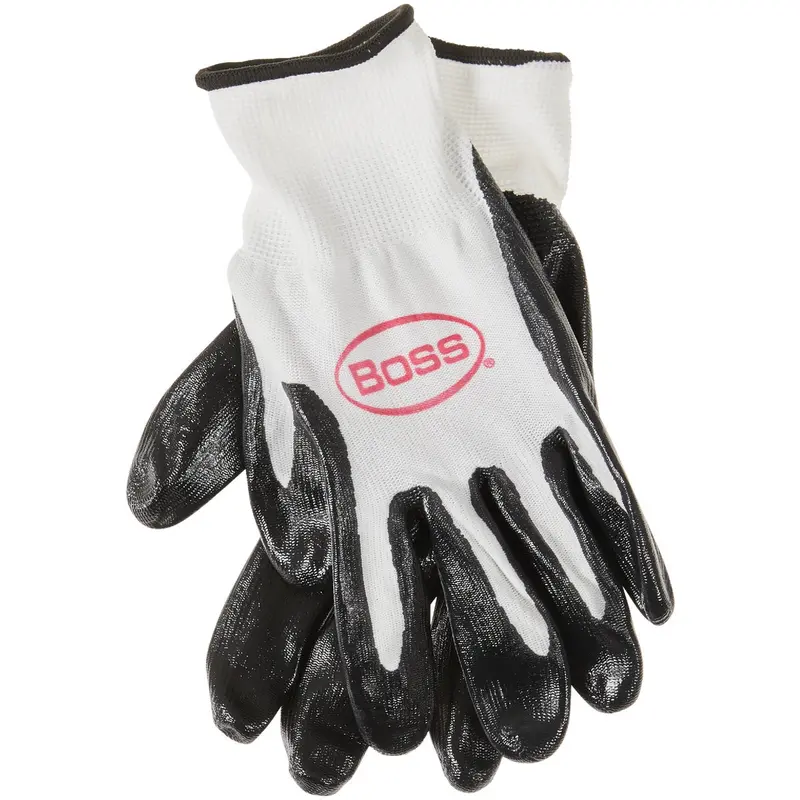 Boss Grip Nitrile-Coated Work Gloves – Men'S Large, 5-Pack 1