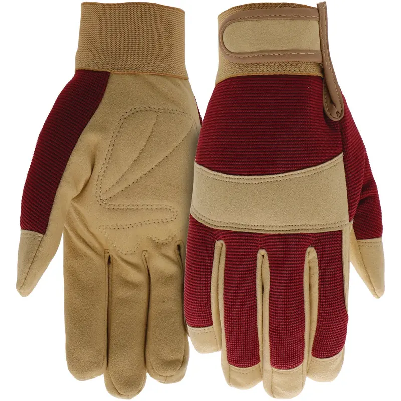 Boss Women’S Medium/Large Work Gloves – Durable Fabric Construction 1