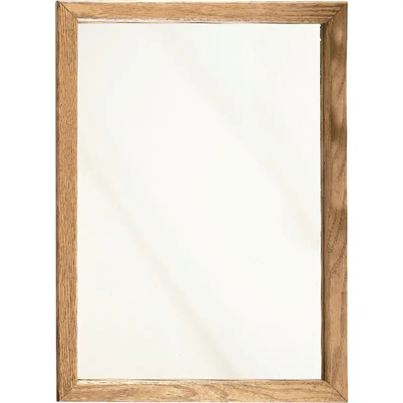 Zenith Oak Medicine Cabinet – 16" W X 22" H X 4-1/2" D, Single Mirror, Recessed Or Surface Mount 1